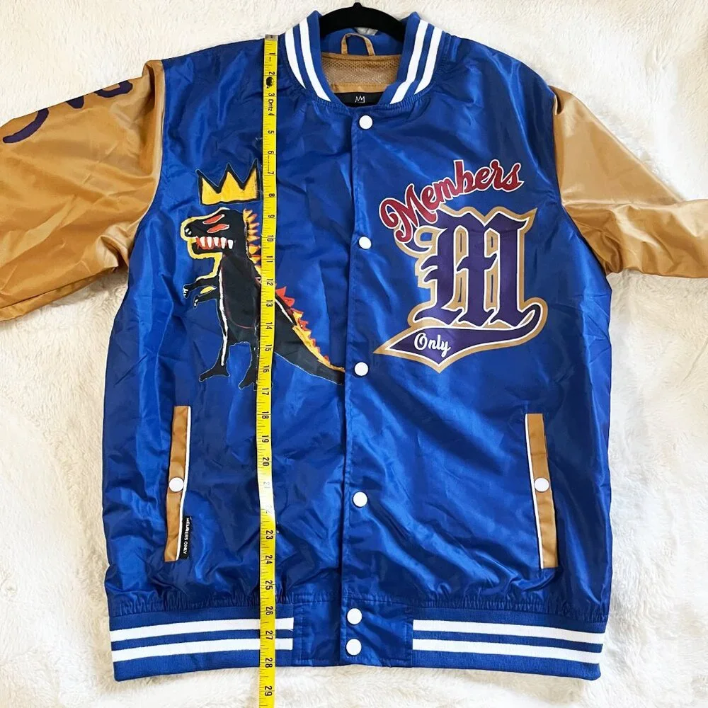 Jean-Michel‎ Basquiat x Members Only Bomber Jacket NWT Size Medium